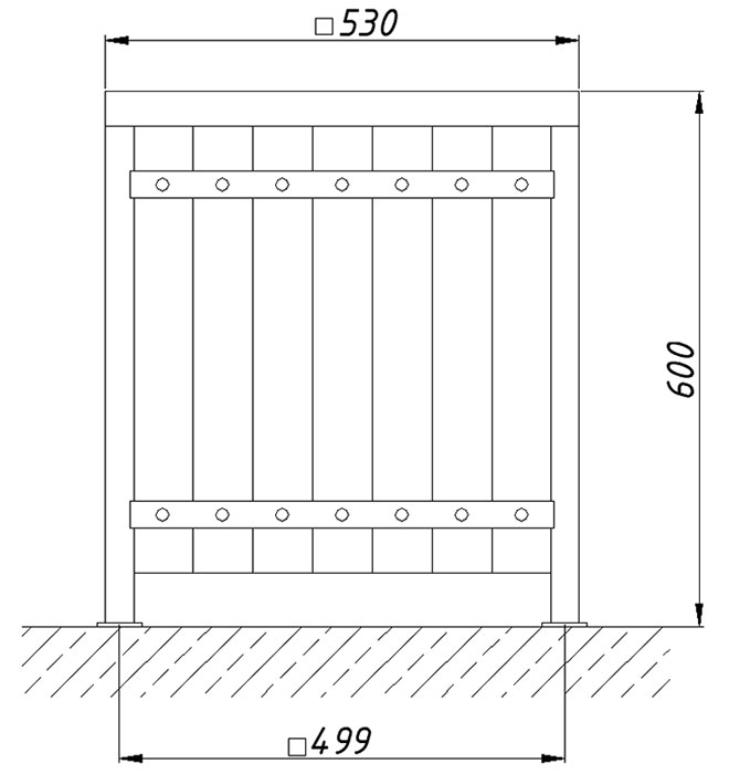 Кадка для цветов ZION (СП258)