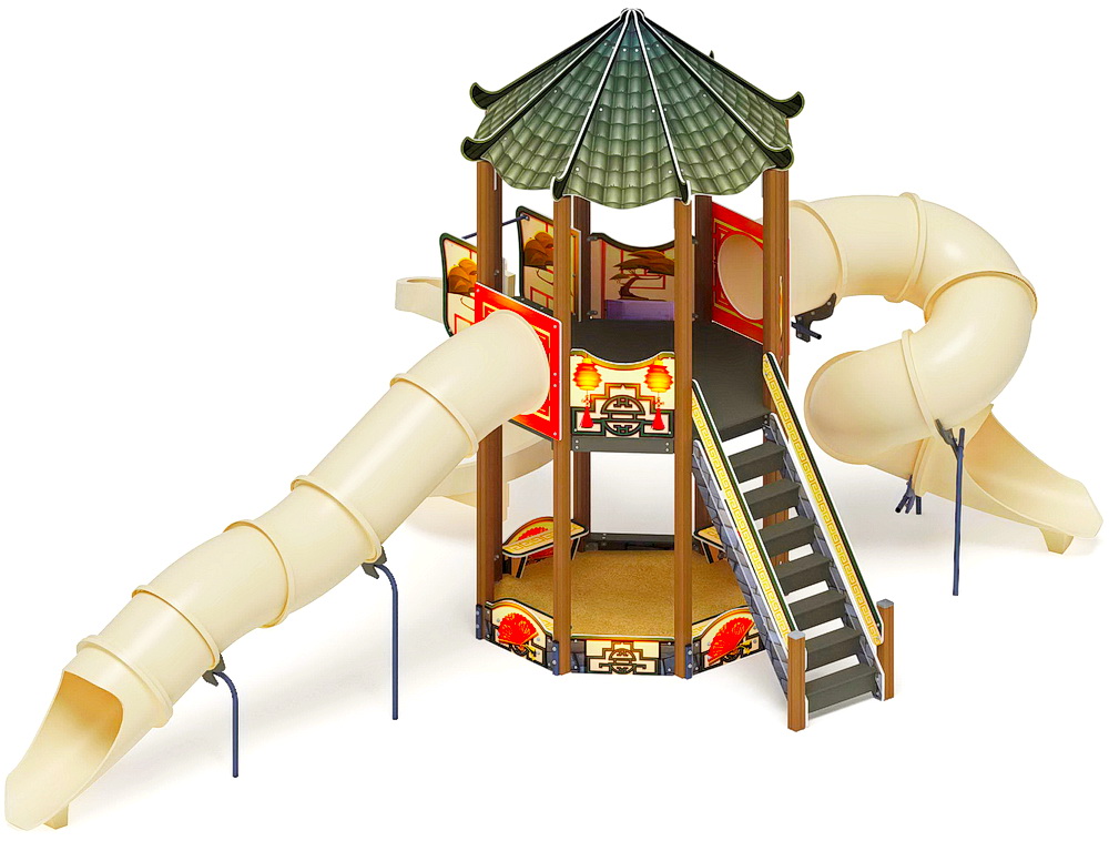 КАРНАВАЛ детский игровой комплекс ДИК 2.22.01-02 (H=2000)