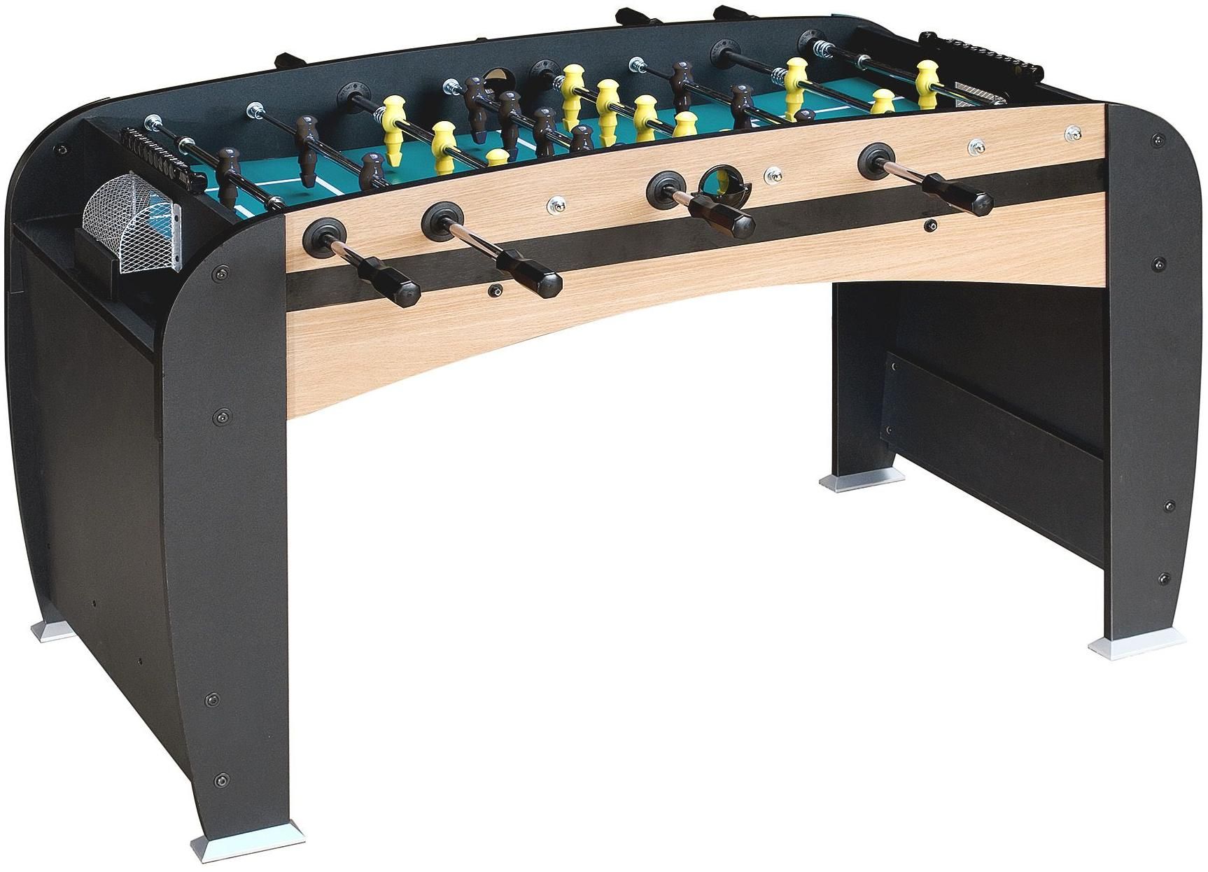 Настольный футбол (кикер) Rialto 5 ф (141 x 73 x 82 см, светло-черный)