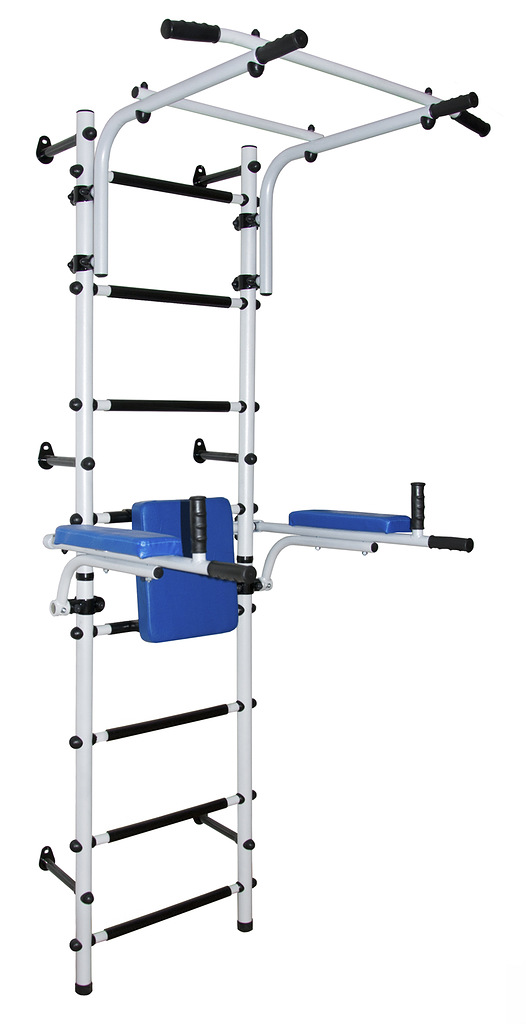 Детский спортивный комплекс АТЛЕТ (белый антик серебро)