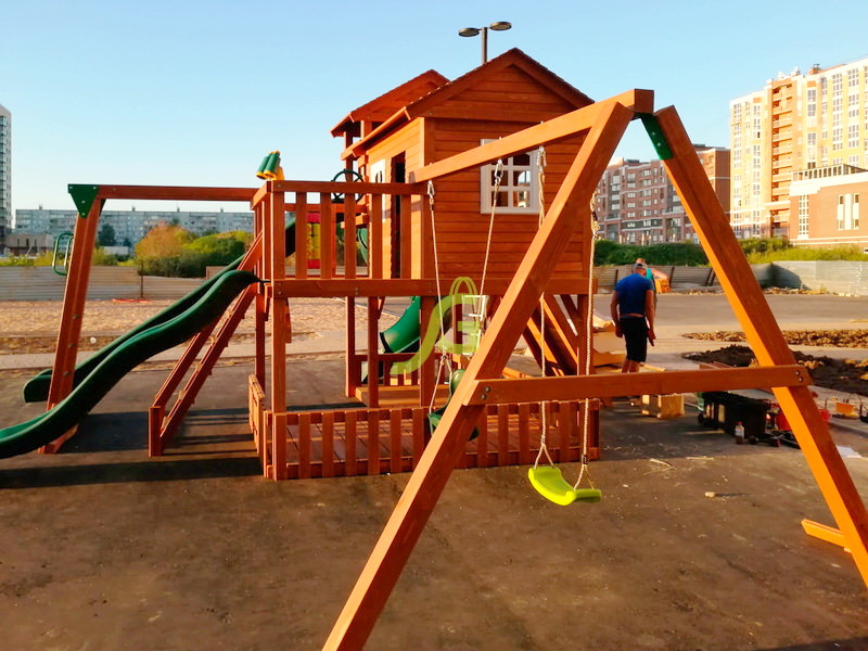 Детская деревянная площадка IgraGrad Домик 5