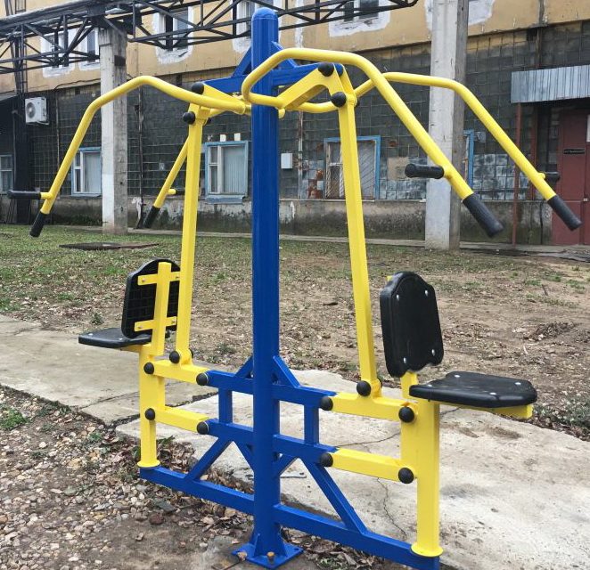 Уличный тренажер жим от груди двойной  Air-Gym YT9