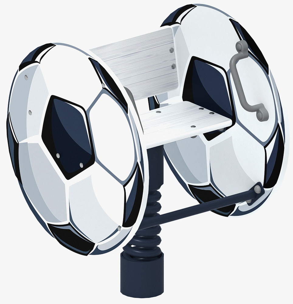 КОЛОБОК (футбольный мяч) качалка на пружине ИО 22.01.04-01