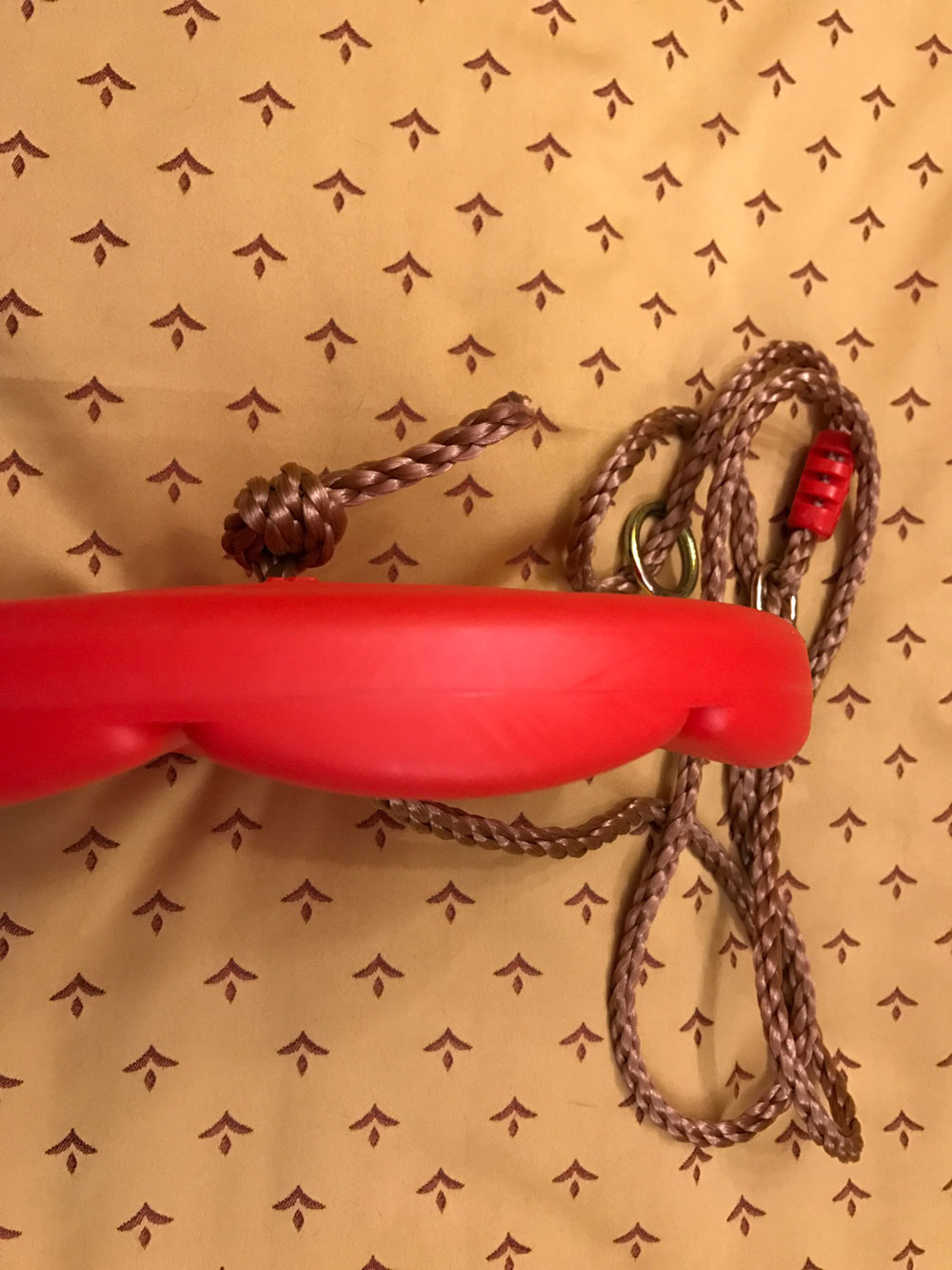 Диск-тарзанка Ромашка красная