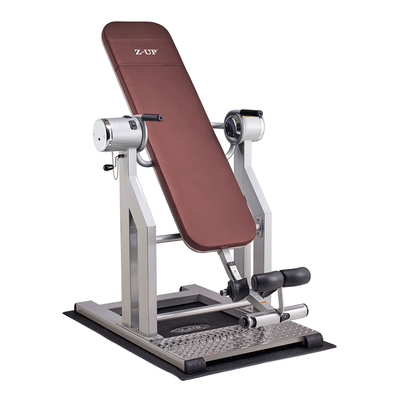 Инверсионный стол Z-UP 5, 220B, Корея, серебряная рама,  коричневая спинка