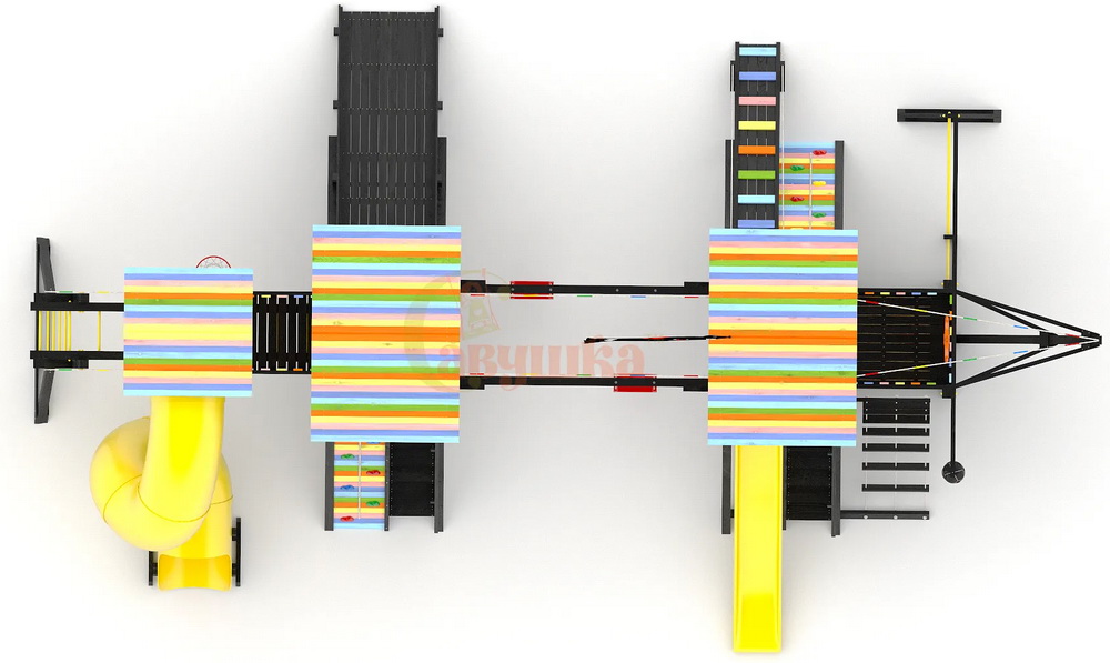 Игровой комплекс Савушка 9 (Black)