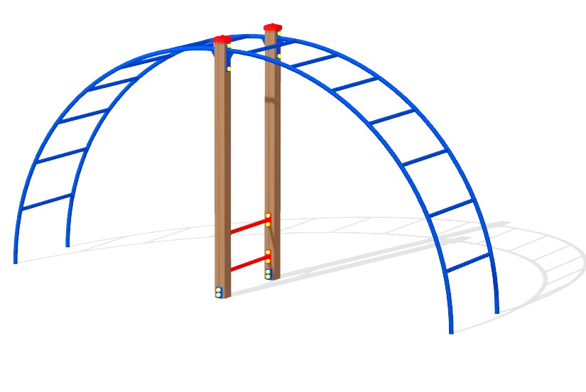 Лаз МОСТИК БОЛЬШОЙ для детской площадки СО 1.10.09