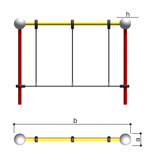 Канат для равновесия Romana 057.76.00