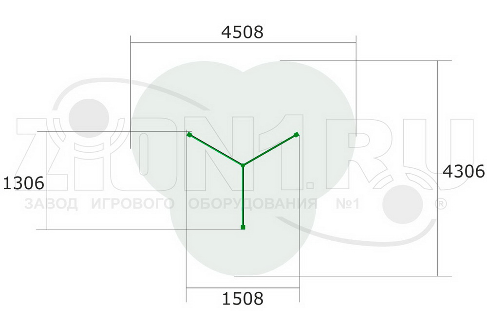 Шведская стенка ZION Вектор (СЭ010)