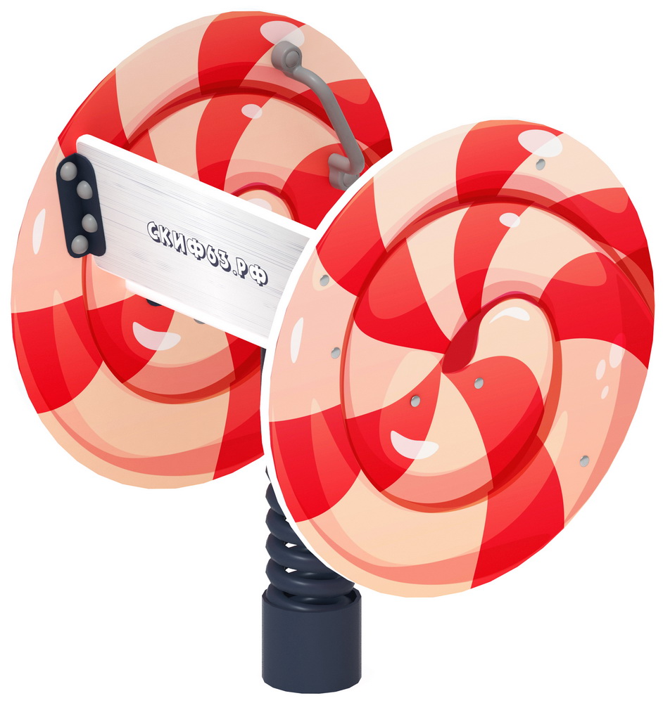 КОЛОБОК (Карамель) качалка на пружине ИО 22.01.04-02