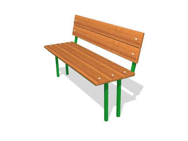 Скамейка парковая ZION ДП2 (СП182)