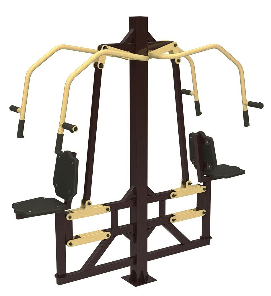 Уличный тренажер жим от груди двойной  Air-Gym YT9