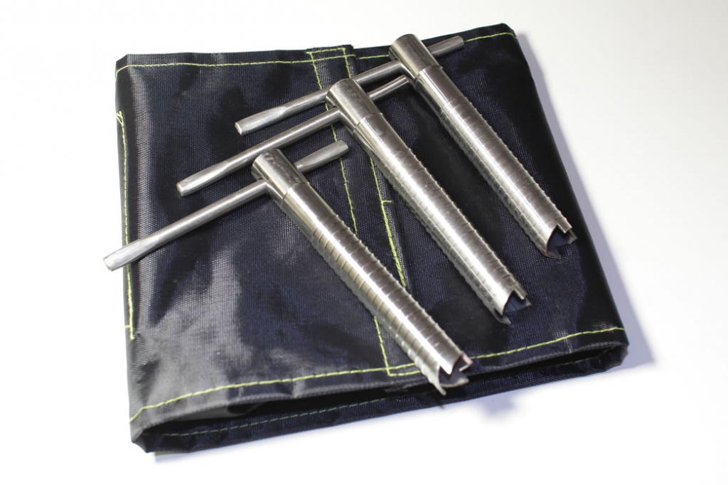 Ввертыши в чехле (комплект 6 шт, подвижная ручка 16х1,5х130)