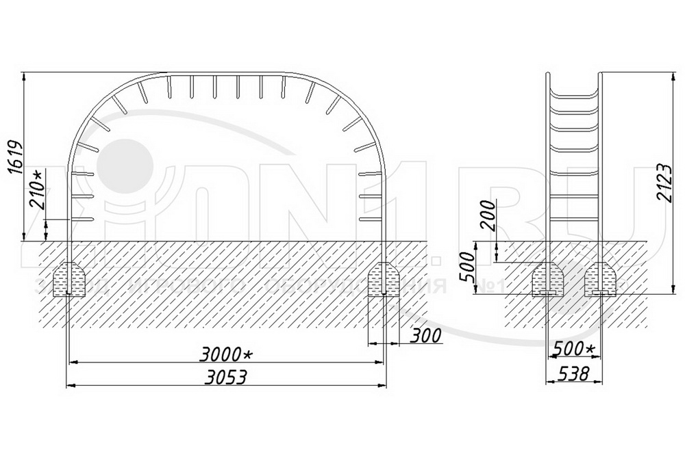 Рукоход ZION Голубь (СЭ009)