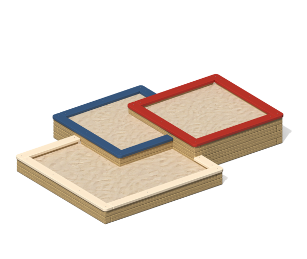 Песочница для детской площадки Трио ПС-01.6