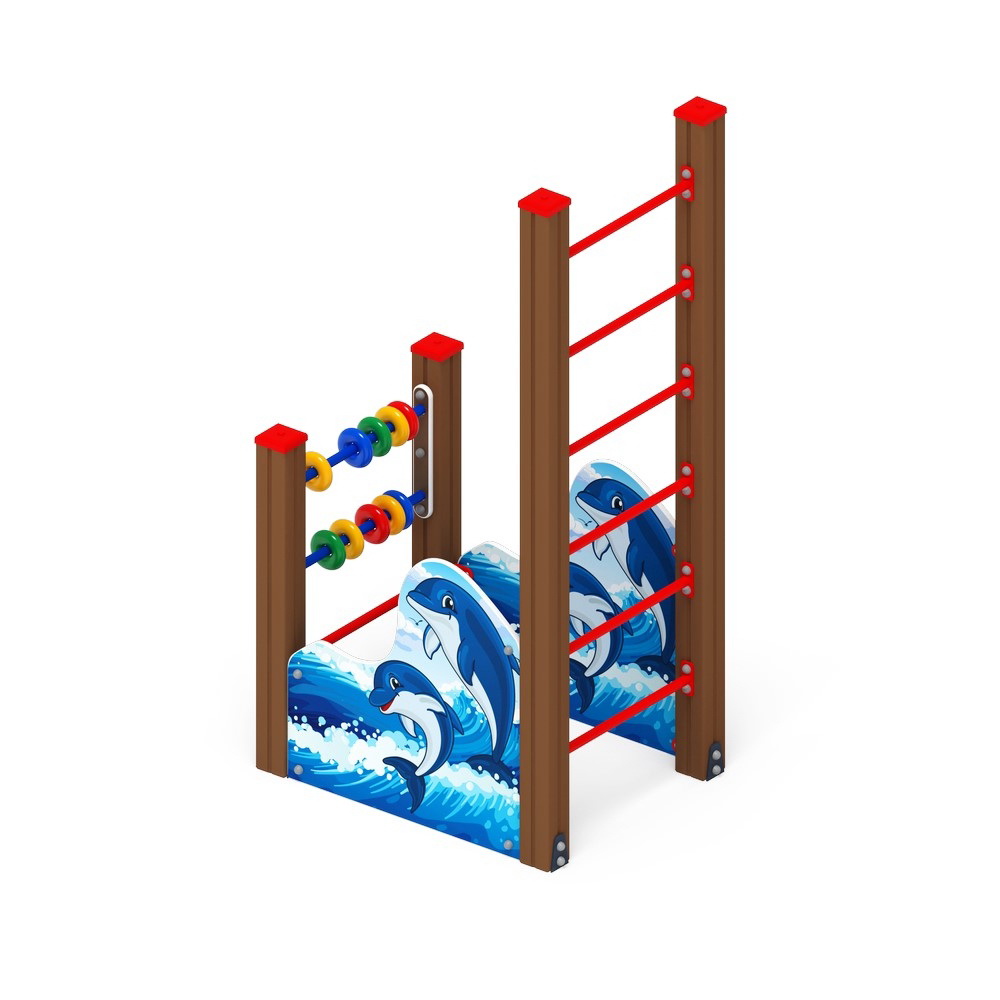 Детская площадка Спортивная серия ДЕЛЬФИНАРИЙ 2 СК 1.01.06-01