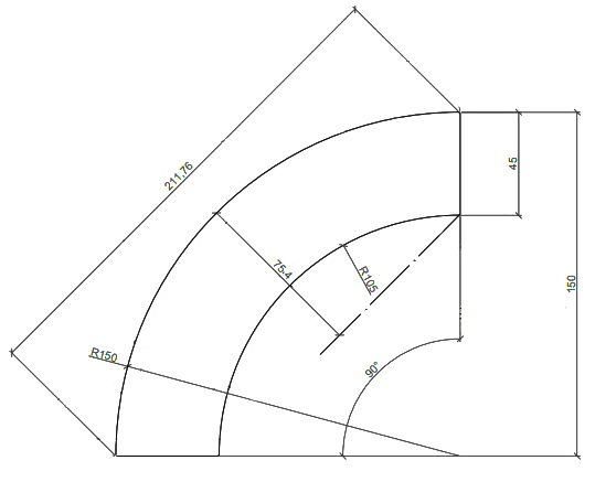 Скамья бетонная Tetris C