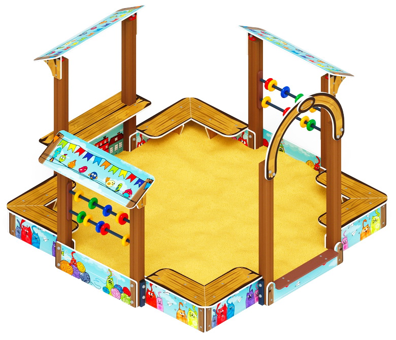 ТЕРЕМОК песочный дворик (Коты) ИО 6.01.04-03