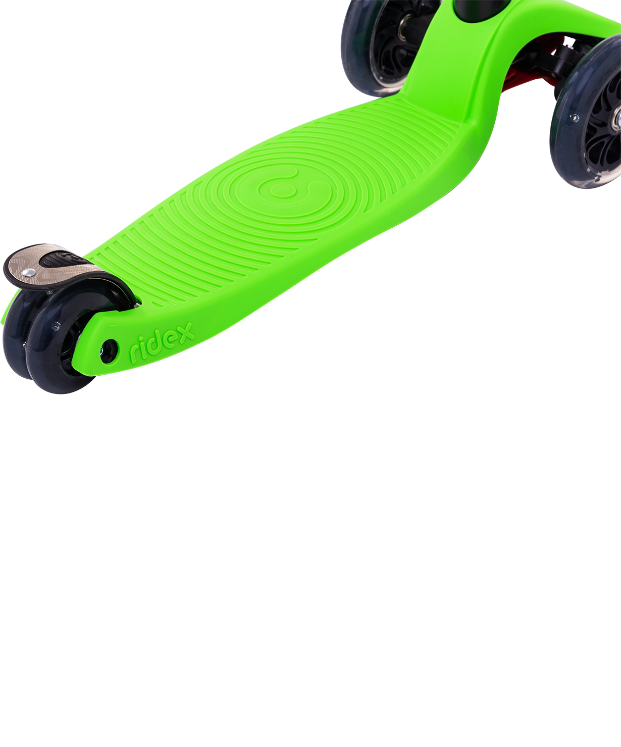 Самокат 3-колесный Snappy 3D, 120/80 мм, зеленый