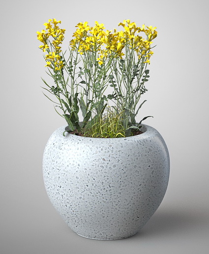 Цветочница бетонная СЕЛЕНА Ц-34