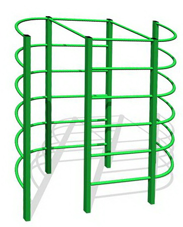 Шведская стенка ZION Завиток (СЭ155)