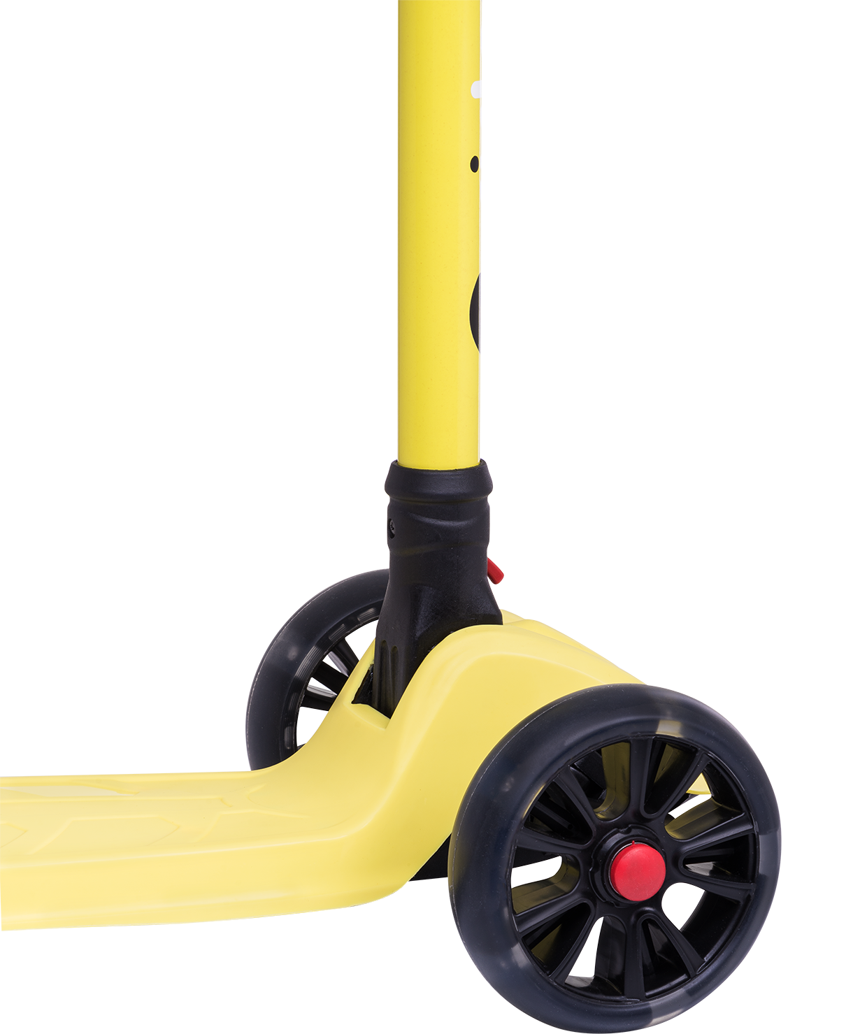 Самокат 3-колесный Stark 3D, 135/90 мм, желтый