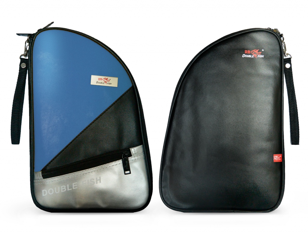 Чехол DOUBLE FISH для теннисной ракетки СИНИЙ