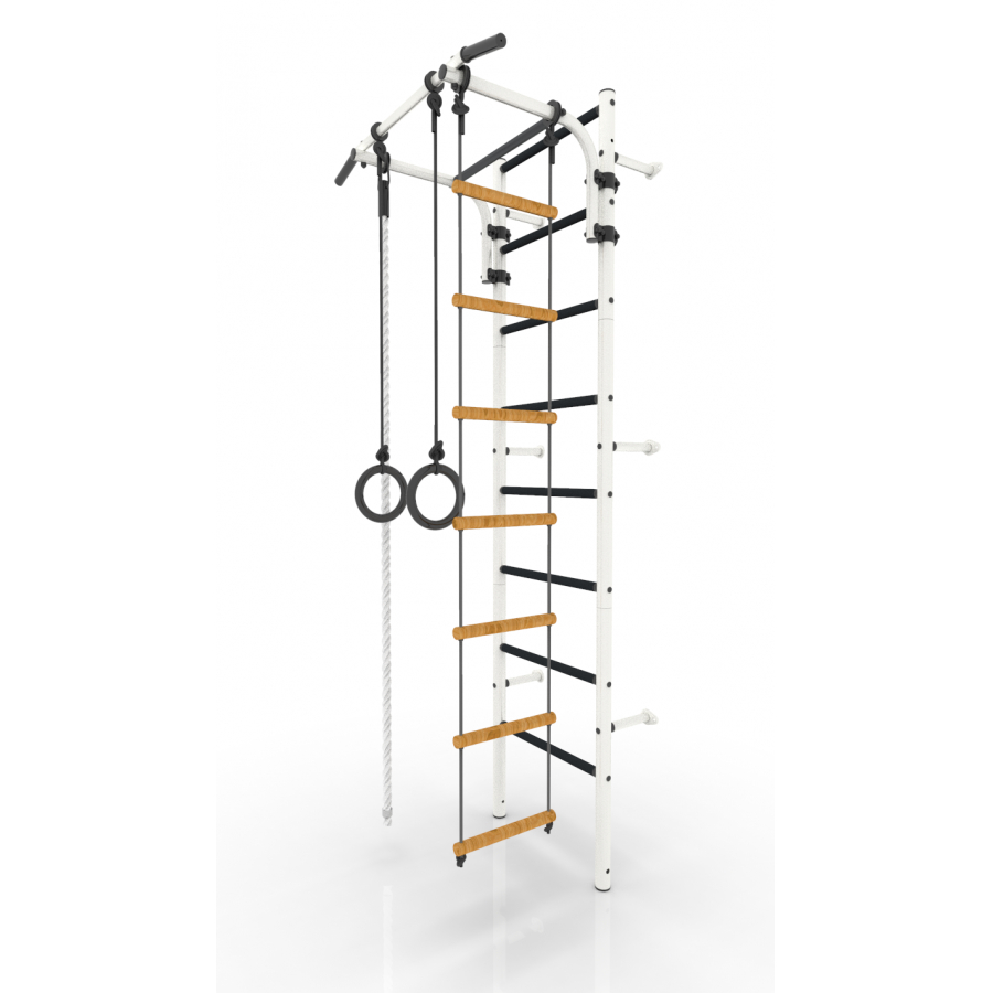 Шведская стенка Атлет-2 (бело-черный)