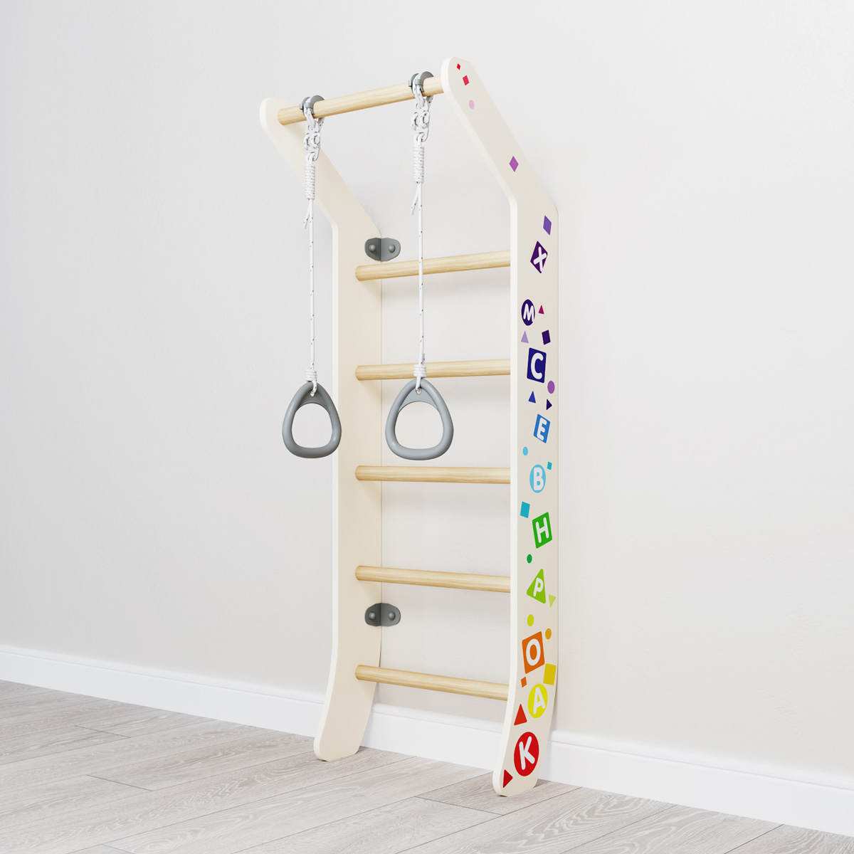 Шведская стенка ROMANA Eco 3 Luna (кремовый)