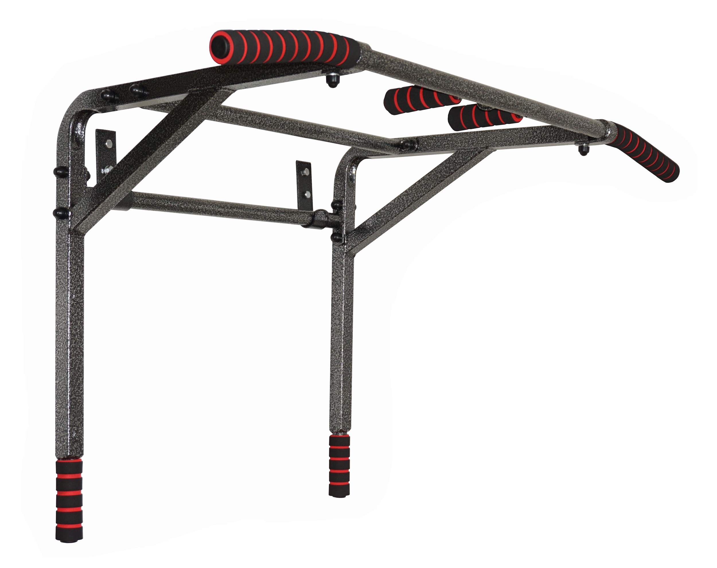 Турник АТЛЕТ 2 в 1 (60) Юный Атлет чёрный антик