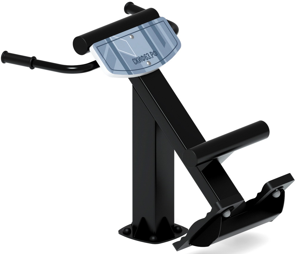 Тренажер уличный ГИПЕРЭКСТЕНЗИЯ (серый) СТ 003-13