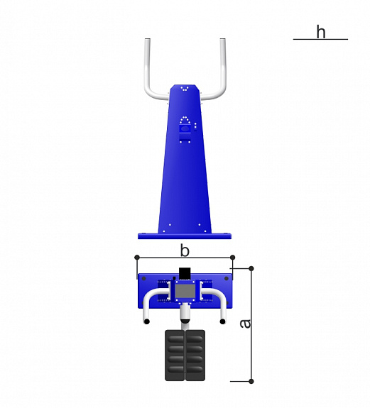 Тренажер уличный МАЯТНИКОВЫЙ Romana 207.30.05