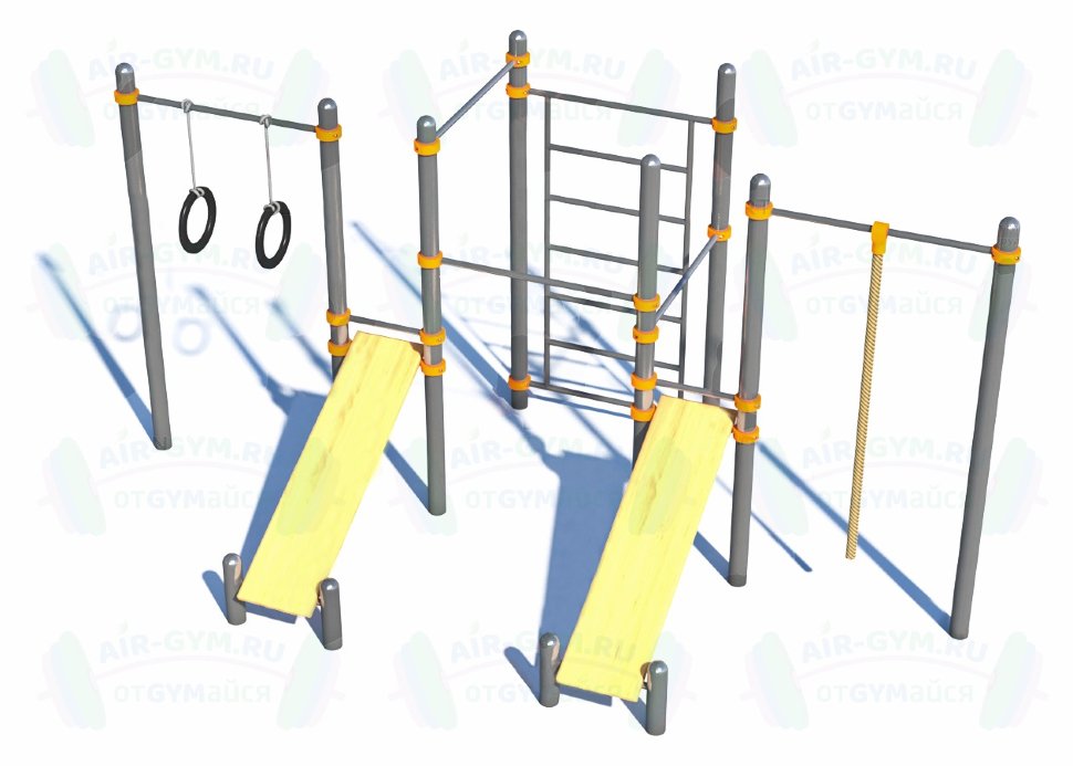 Комплекс спортивный для подготовки к сдаче норм ВФСК (модерн.) СВС-28-М