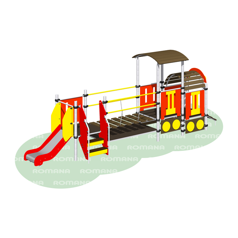 Игровой комплекс Паровоз с вагоном «Romana 111.08.00»