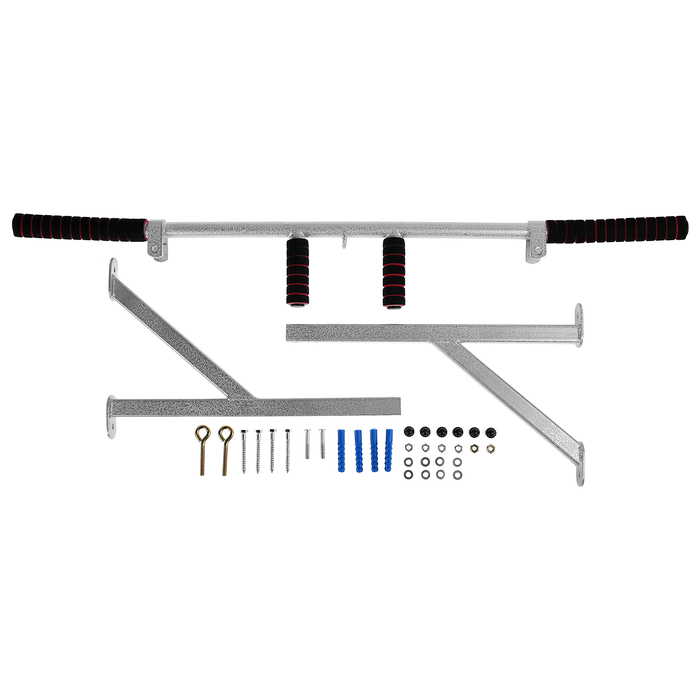 Турник настенный Юный Атлет Атлет-Проф (белый антик серебро)