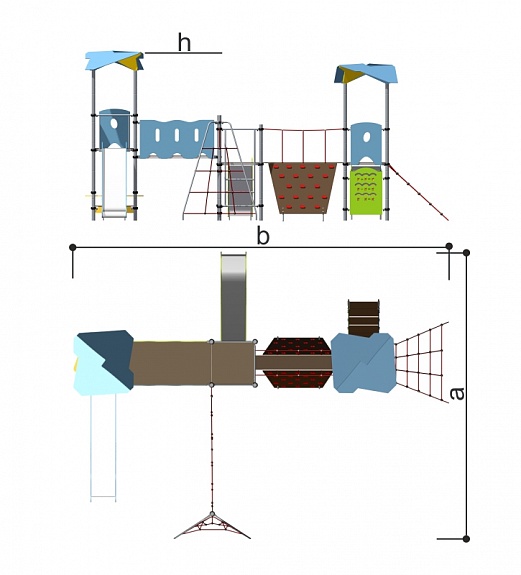 Детская площадка Romana 101.63.09
