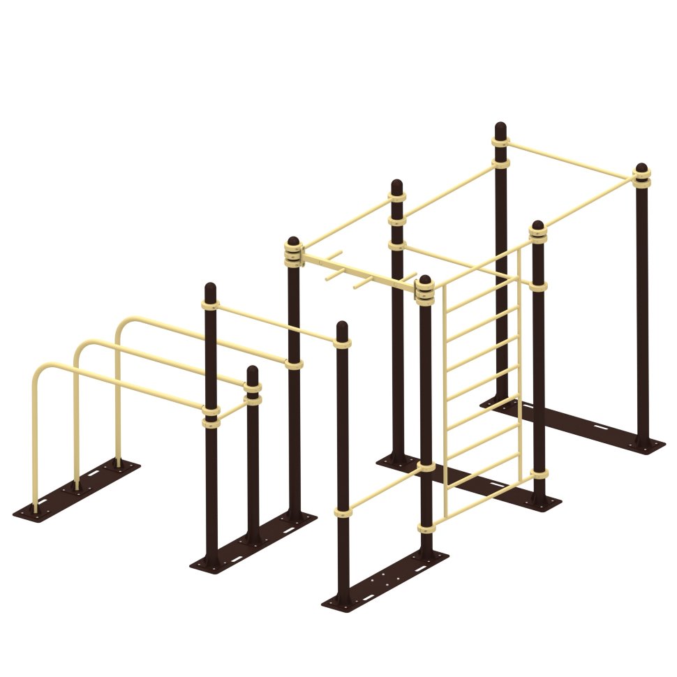 Мобильный комплекс для Воркаут Air-Gym Стандарт-9