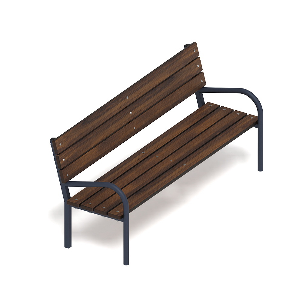 Скамья с поручнем и спинкой (Эко стиль) МФ 42.01.16