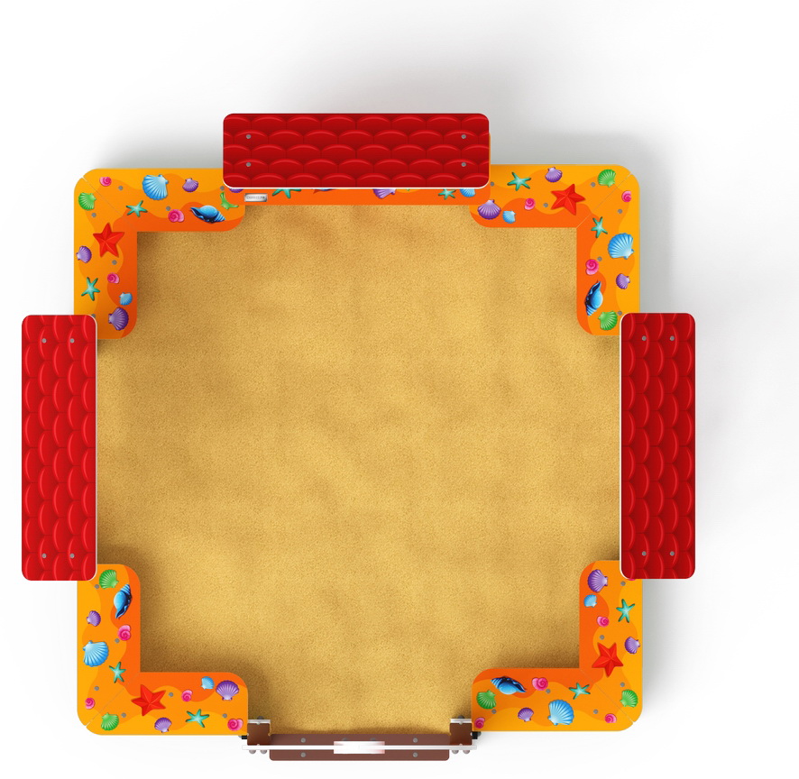 ТЕРЕМОК песочный дворик (Ракушки) ИО 6.01.04-01