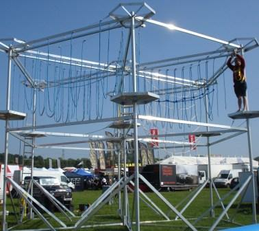 Мобильный веревочный городок