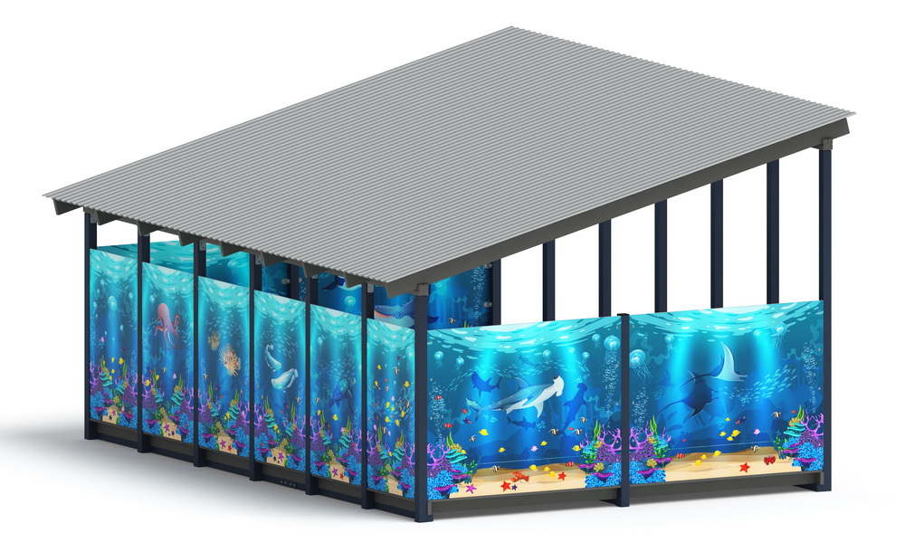 Теневой навес (Морской) МФ 71.6.4-04