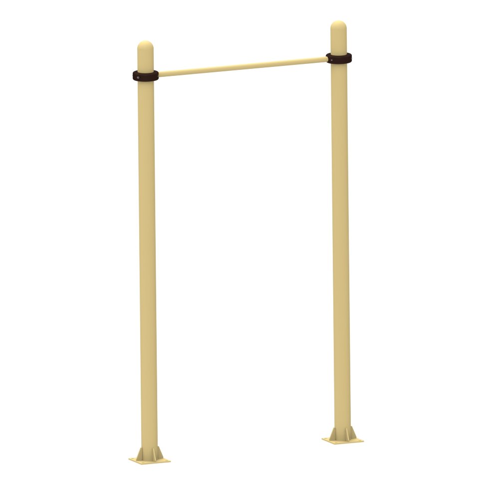 Турник уличный 2.5 х 1.2м на хомутах Air-Gym YSK16