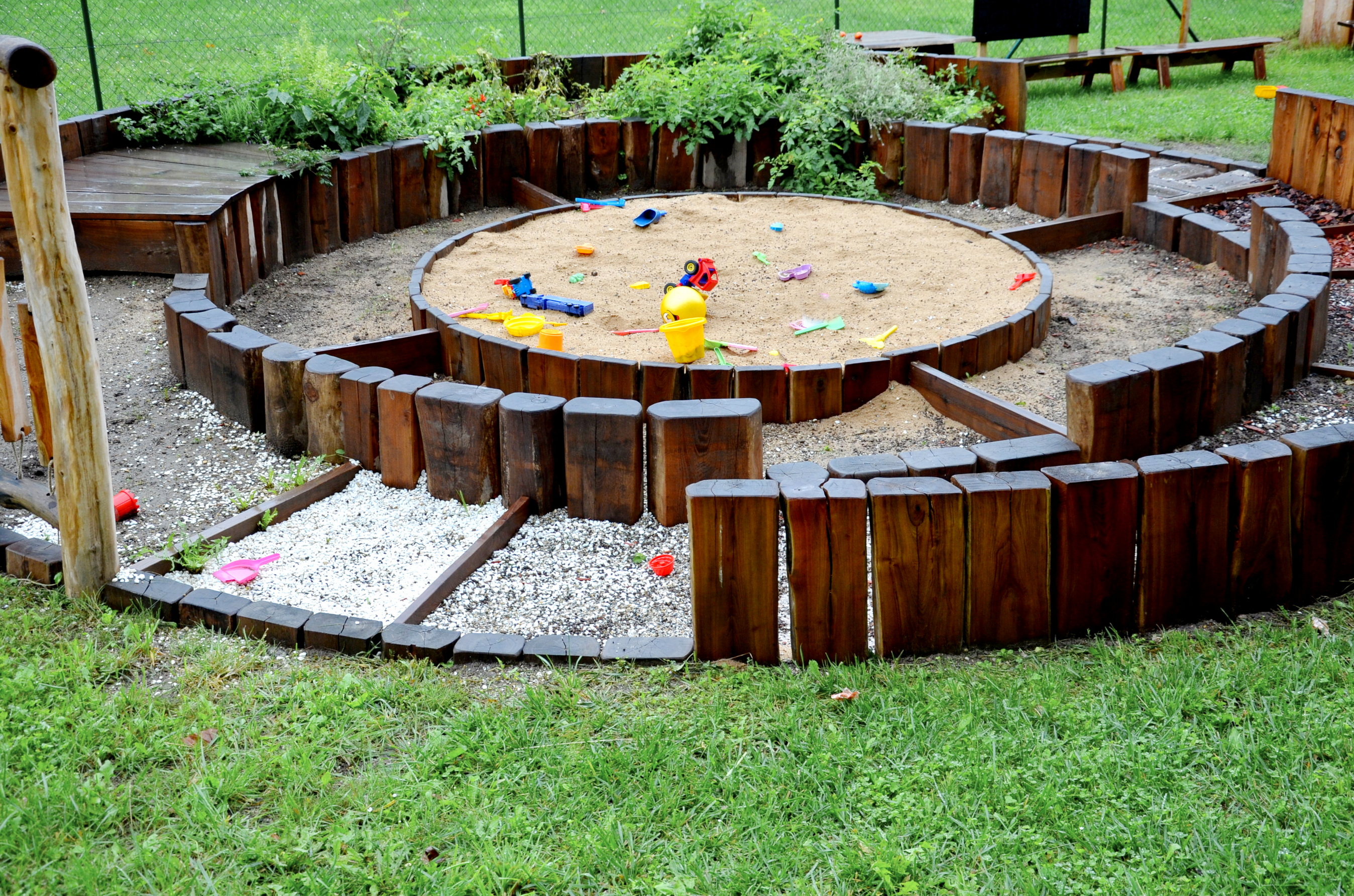 Песочницы и песочные дворики