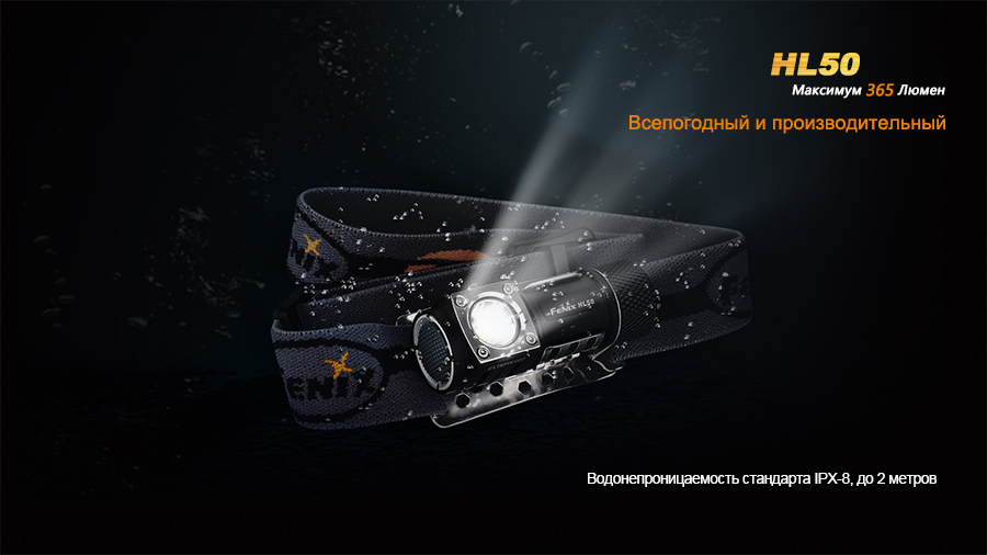Налобный фонарь Fenix HL50 Cree XM-L2 (Т6)