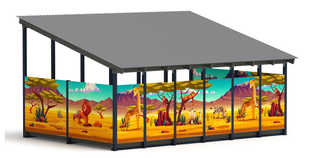 Теневой навес (Сафари) МФ 71.6.4-10