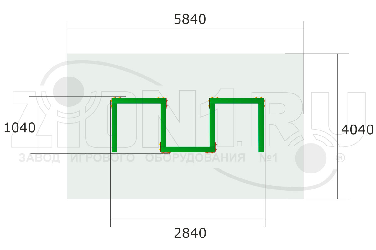 Бум детский ZION Змейка-7 (СЭ132)