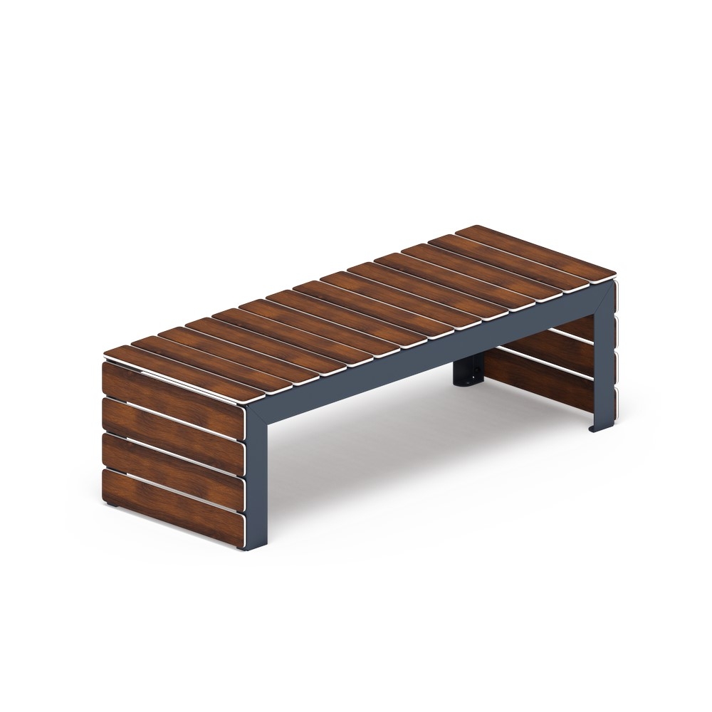 Скамья (темный дуб) для детской площадки МФ 42.02.03