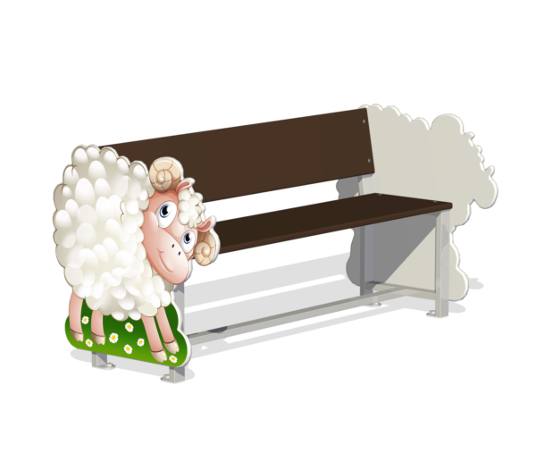 Лавочка детская Барашек МФ-32.18