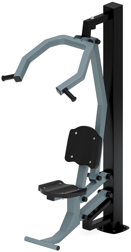 Тренажер уличный ТЯГА ВЕРХНЯЯ (серый) СТ 007-13