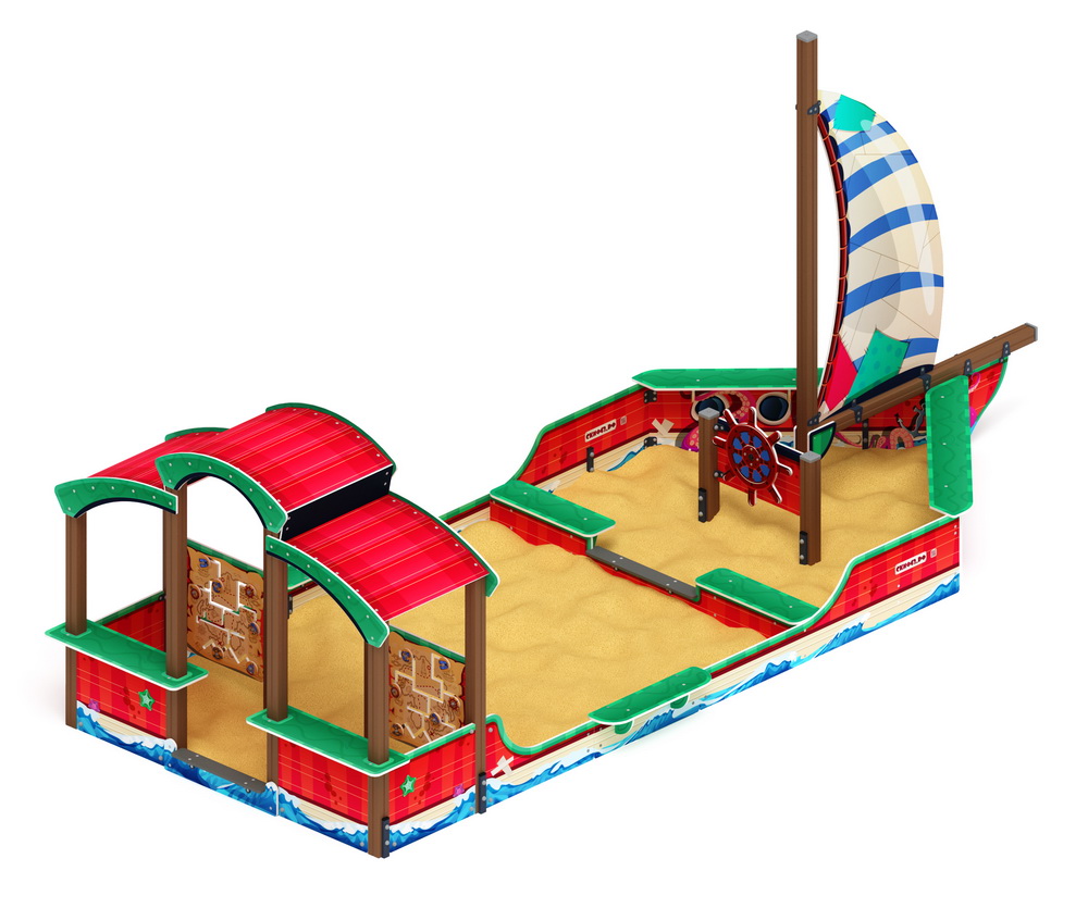 ЯХТА песочный дворик (Мульт) ИО 6.03.01-03